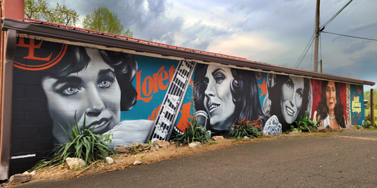 New Loretta Lynn mural depicts her 60+ year career