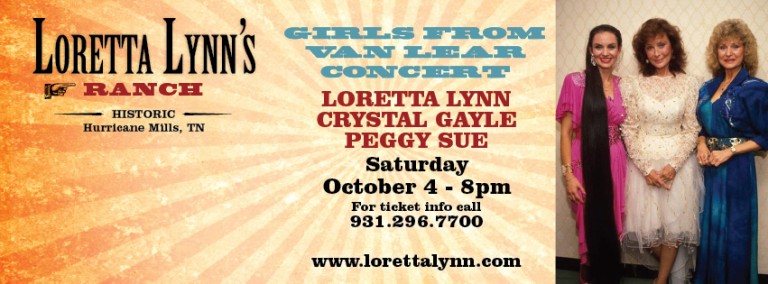 VAN LEAR GIRLS TO PERFORM AT THE RANCH OCTOBER 4