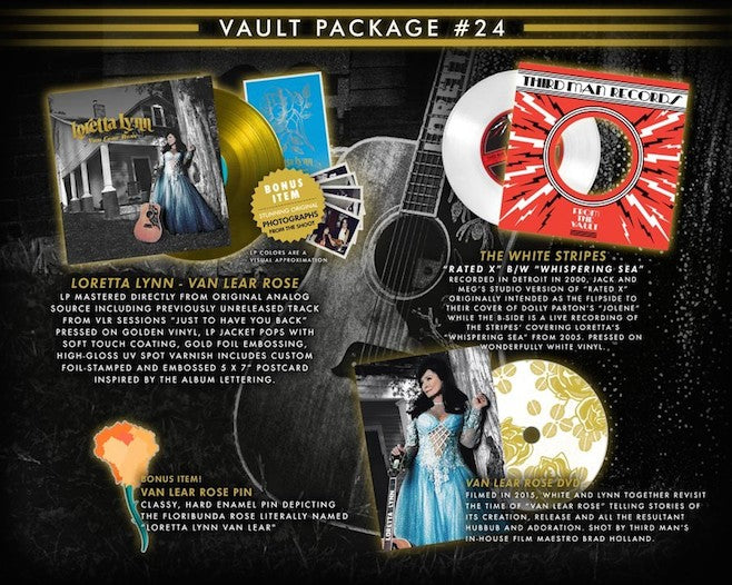 Third Man Announce White Stripes’ Loretta Lynn Covers 7″, Van Lear Rose Deluxe Reissue