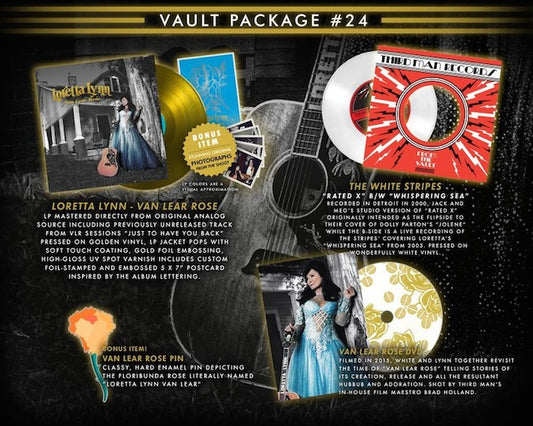 Third Man Announce White Stripes’ Loretta Lynn Covers 7″, Van Lear Rose Deluxe Reissue
